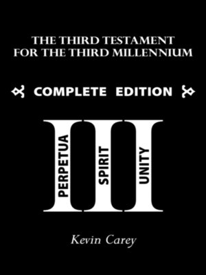 cover image of Third Testament for the Third Millennium